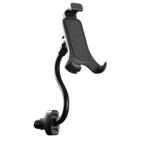 72550-S-03.jpg POWER HOLDER, PORTA TELEFONO CON DOPPIO CARICATORE USB, 12/24V