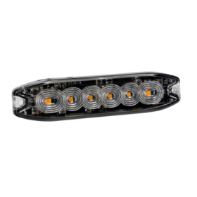 72995-S-02.jpg LUCE DI SEGNALAZIONE MULTIFUNZIONE A 6 LED, 9/32V - ARANCIO