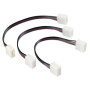 73649-S-02.jpg CONNECT-2, CONNETTORI CON PROLUNGA PER STRISCE A LED RGB, SET 3 PZ