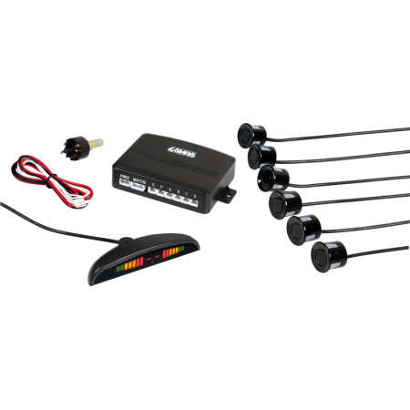 74508-A-01.jpg SETAY S6, KIT 6 SENSORI PARCHEGGIO CON DISPLAY DIGITALE, 12V