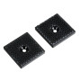 74653-A-01.jpg CLIPS DUOTEC AUTO-ACCOPPIANTI, FORO CENTRALE, SET 2 PZ - 30X30 MM