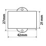 90107-D-01.jpg INDICATORE DI CARICA A LED PER BATTERIA, 12V