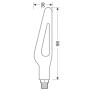90474-D-01.jpg GLORY SQ, INDICATORI DI DIREZIONE A LED SEQUENZIALE - 12V LED