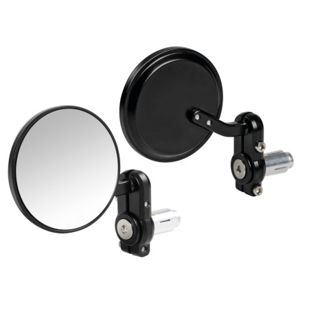 90491-A-01.jpg Coppia specchi dernier neri per manubrio moto