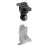 90555-S-03.jpg TITAN BALL HEAD, CONNETTORE DUOLOCK CON SFERA DA 25 MM / 1"