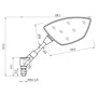 91634-S-01.jpg BAT, COPPIA SPECCHI RETROVISORI