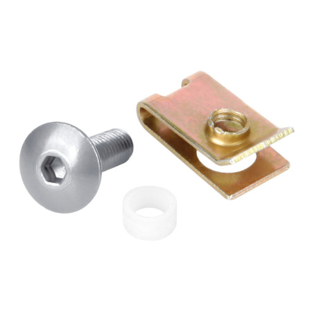91657-S-01.jpg CLIP FIT-KITS, KIT CLIP DI FISSAGGIO PER CARENE (5 MA) - 10 PZ - ARGENTO