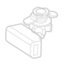 91817-S-03.jpg TREK X, CARICATORE USB CON DOPPIA PRESA USB (USB A + USB C) RESISTENTE ALLA PIOGGIA