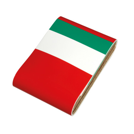96940-A-01.jpg STICKY MAXI-FLAG, FASCIA AUTOADESIVA TRICOLORE ITALIA - 100X10 CM