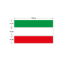 96940-D-01.jpg STICKY MAXI-FLAG, FASCIA AUTOADESIVA TRICOLORE ITALIA - 100X10 CM