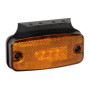 97020-A-01.jpg LUCE INGOMBRO CON CATARIFRANGENTE E STAFFA, 10/30V - 4 LED - ARANCIO