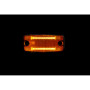 97021-S-01.jpg LUCE INGOMBRO CON CATARIFRANGENTE E STAFFA, 10/30V - 2 LED - ARANCIO