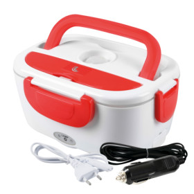 97141-D-01.jpg LUNCH-BOX, SCALDA-VIVANDE ELETTRICO - 1,5 L - 12/24V+220V - 50W