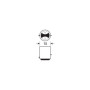BAY15d.jpg 12V LEDRIVING RETROFIT LED PREMIUM - (P21/5W) - BAY15D - 2 PZ  - BLISTER - ARANCIO