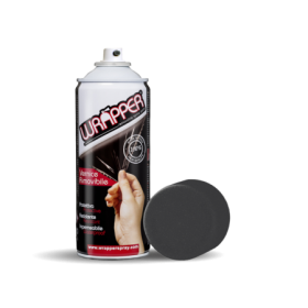 WR0232-A-01.jpg WRAPPER, PELLICOLA SPRAY RIMOVIBILE, 400 ML - NERO METALLIZZATO