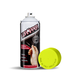 WR2211-A-01.jpg WRAPPER, PELLICOLA SPRAY RIMOVIBILE, 400 ML - GIALLO FLUO