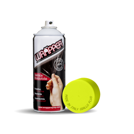 WR2211-A-01.jpg WRAPPER, PELLICOLA SPRAY RIMOVIBILE, 400 ML - GIALLO FLUO