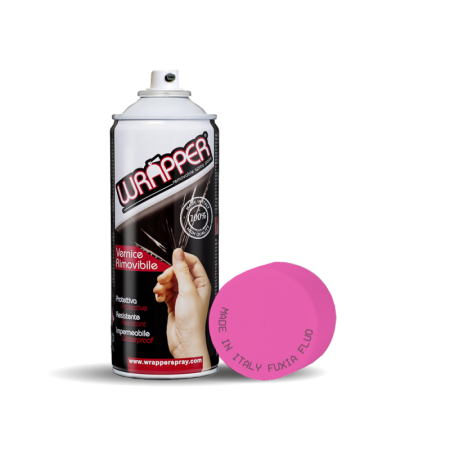 WR2711-A-01.jpg WRAPPER, PELLICOLA SPRAY RIMOVIBILE, 400 ML - FUXIA FLUO