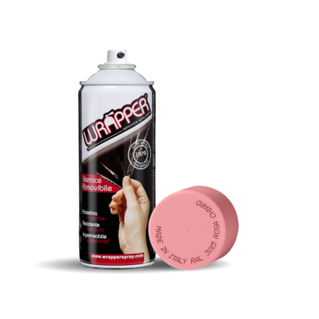 WR3015-A-01.jpg WRAPPER, PELLICOLA SPRAY RIMOVIBILE, 400 ML - ROSA CHIARO - RAL 3015