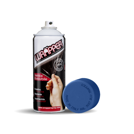 WR5017-A-01.jpg WRAPPER, PELLICOLA SPRAY RIMOVIBILE, 400 ML - BLU TRAFFICO - RAL 5017