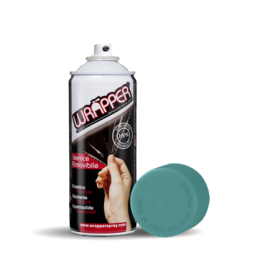 WR5018-A-01.jpg WRAPPER, PELLICOLA SPRAY RIMOVIBILE, 400 ML - TURCHESE - RAL 5018