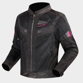 GARDALADYNERROSA.jpg GIACCA DONNA GARDA AIR NERO/ROSA