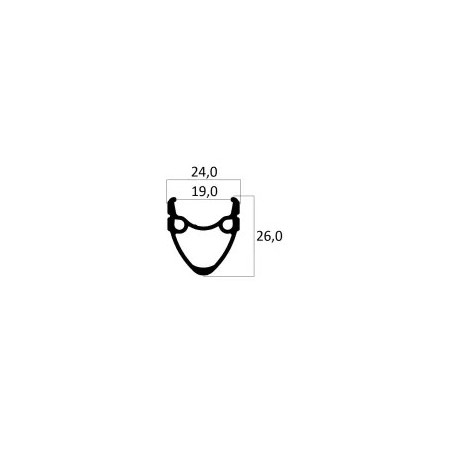 MANDE305620160.jpg CERCHIO ALL.26X1.75 DOP.CAMERA 36 FORI V-BRAKE NER