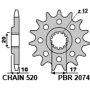 2074F 12 18N.png PIGNONI HUSQV. 125 Z13 18NC+FORI