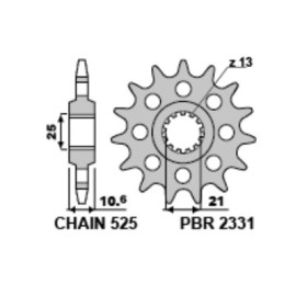 2331 15 18NC.jpg PIGNONE BENELLI TRK Z15+FORI C.525