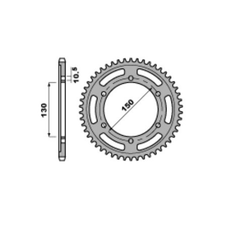 300 46 C45.jpg CORONE H.600 TRANSALP XLV C45 C.525