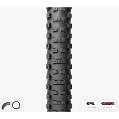 SCORPION RACE ENDURO T.jpg PIRELLI 3907400 COPERTONE SCORPION RACE DH T - 27.5X2.50 GIALLO