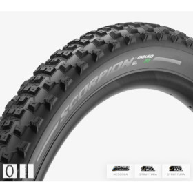 ENDURO R BATTISTRADA.jpg COPERTONE SCORPION ENDURO R - 29X2.40, NERO, HARDWALL