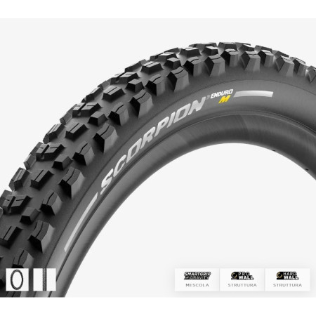 ENDURO M BATTISTRADA.jpg SCORPION ENDURO M 29 X 2.4 BLACK HARD WALL
