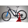 RACETECH GRIGIO.JPG RTECH CAVALLETTO BICI GRIGIO QUANTUM - LOGO ROSSO