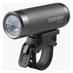 RAVEMEN LUCE 300 LUMEN ANTERIORE ARGENTO CR300.jpg RAVEMEN LUCE 300 LUMEN ANTERIORE ARGENTO