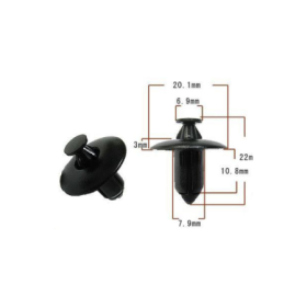 RIVETTO IN PLASTICA RMS SUZUKI 09409-07333-000/KYMCO 00162154 121832007.jpg RIVETTO IN PLASTICA RMS SUZUKI 09409-07333-000/KYMCO 00162154