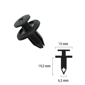 RIVETTO IN PLASTICA RMS SUZUKI 09409-07305-5PK 121832016.jpg RIVETTO IN PLASTICA RMS SUZUKI 09409-07305-5PK
