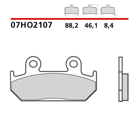 07HO2107.jpg PASTIGLIE FRENO MOTO