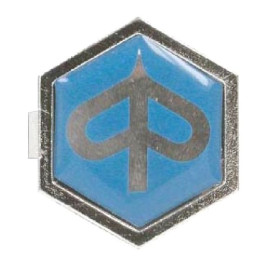 142720020.jpg TARGHETTA SCUDETTO ESAGONALE RMS CLASSIC PIAGGIO VESPA PXE 295486