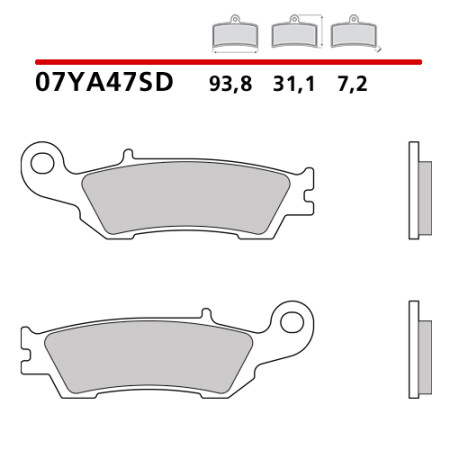 07YA47SD.jpg PASTIGLIE FRENO MOTO SINTER MX