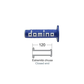 184161050.jpg MANOPOLE DOMINO OFF-ROAD BLU/BIANCO