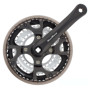 421570291.jpg GUARNITURA TREKKING ALLUMINIO M300 - 48X38X28D, 170 MM, NERO ARGENTO - 48X38X28D, 170 MM, NERO ARGENTO
