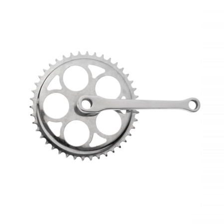 42157430K.jpg GUARNITURA 1/2 1/8 IN ACCIAIO A CHIAVELLA - 42D, 165 MM, ARGENTO