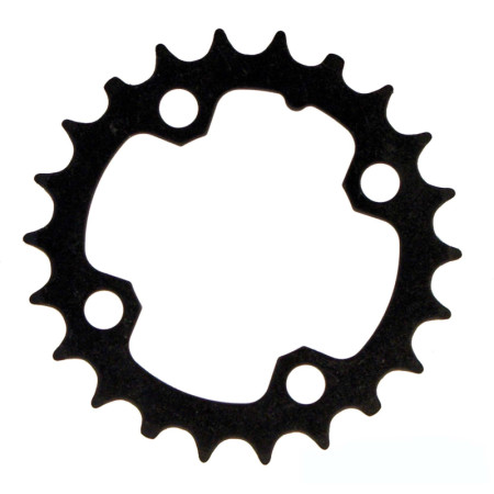 421578011.jpg CORONA BCD 104 MM 4-FORI 2 X 11V - 32 DENTI, COMPATIBILE SHIMANO, NERO
