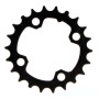 421578011.jpg CORONA BCD 104 MM 4-FORI 2 X 11V - 32 DENTI, COMPATIBILE SHIMANO, NERO
