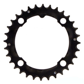 CORONA BCD 64 MM 4-FORI 2 X 11V - 22 DENTI, COMPATIBILE SHIMANO, NERO 421578021.jpg CORONA BCD 64 MM 4-FORI 2 X 11V - 22 DENTI, COMPATIBILE SHIMANO, NERO