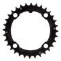 421578021.jpg CORONA BCD 64 MM 4-FORI 2 X 11V - 22 DENTI, COMPATIBILE SHIMANO, NERO