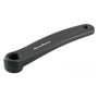 421579161.jpg PEDIVELLA SINISTRA ALLUMINIO M50 PERNO QUADRO - 170 MM, NERO