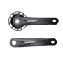 42157930K.jpg COPPIA PEDIVELLE E-BIKE EB04/IS CON PARACORONA - 165 MM, NERO - 165 MM, NERO