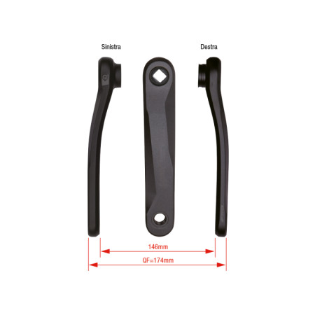 421579559.jpg COPPIA PEDIVELLE E-BIKE CK-745/JIS - 170 MM, NERO